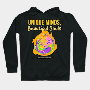 Unique Minds, Beautiful Souls: Autism Awareness Hoodie